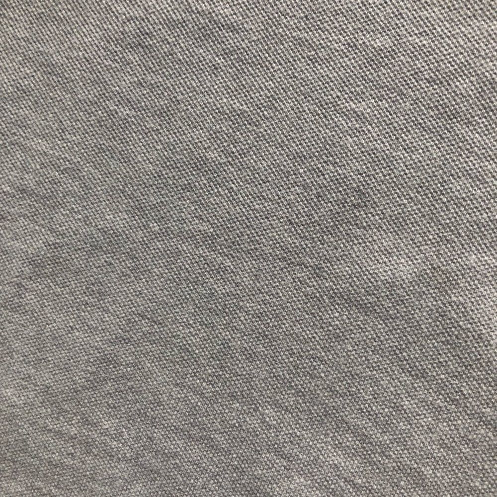 PLACE Solid Grey Polo Size Medium 7/8 - Picture 2 of 4